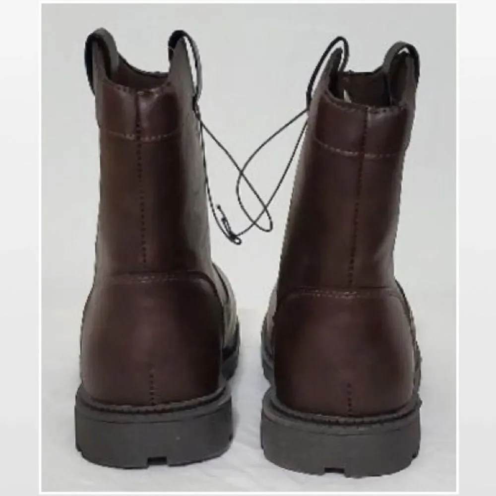 New Brown Boots Kid Boy Western Shoes